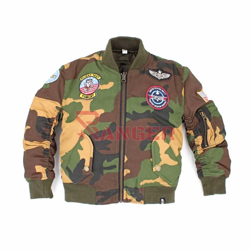 Immortal Warrior Cazadora Bomber Immortal Niño Parches · Otros camuflajes