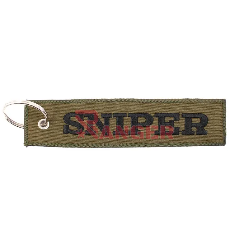 Immortal Warrior Llavero Cinta Rectangular Immortal Sniper · Verde / OD