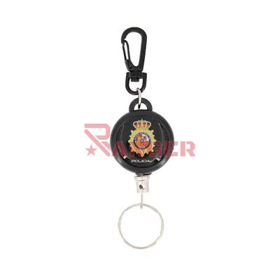 Llavero Extensible C/Mosqueton Policía Nacional - LUTINA