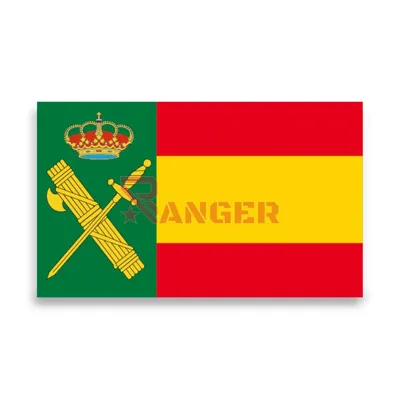 Pegatina Abultada 1PCS Guardia Civil - Barbaric