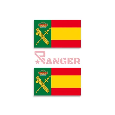 Pegatina Abultada 2PCS Guardia Civil - Barbaric
