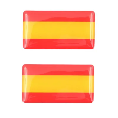 Pegatina Immortal 3D 2PCS Bandera España - Immortal Warrior