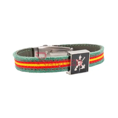 Pulsera Legión Chapa España Sarga - Foraventure