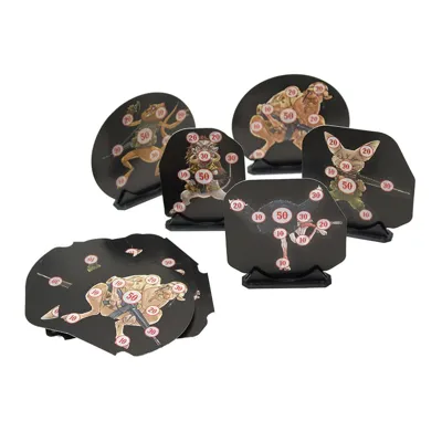 DG008 Shaped Targets 25 Military - DaGrecker