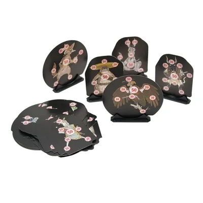 DG010 Shaped Targets 50 Western - DaGrecker