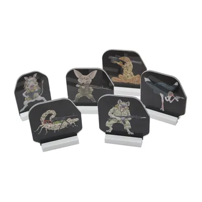 DG016 PC Targets 3 Military - DaGrecker