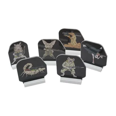 DG019 PC Targets 6 Military - DaGrecker