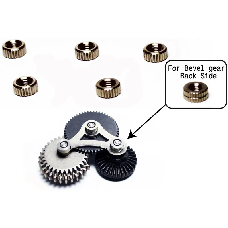 Modify Stainless Nut for Smooth Gear Set