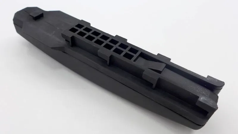 Silverback SRS Buttplate Base + Rubber Recoil Damper · Negro