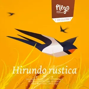 Plegopaper- Figura Recortable de Golondrina (Oreneta Comú)