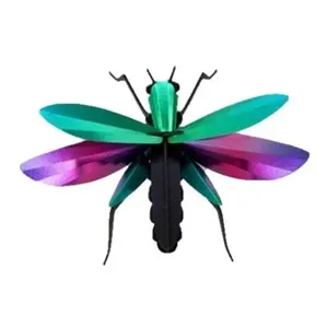 Rompecabezas 3D Entomology Puzzle - Grasshopper - ASSEMBLI
