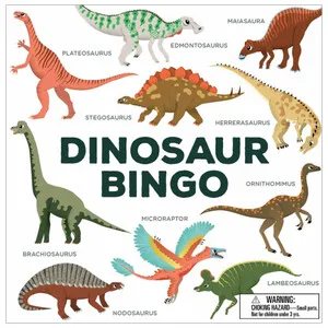 Dinosaur Bingo - Bingo de Dinosaures - Bingo de Dinosaurios - Laurence King Publishing