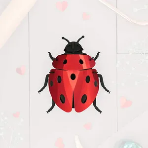 ASSEMBLI Rompecabezas 3D Entomology Puzzle - Ladybug