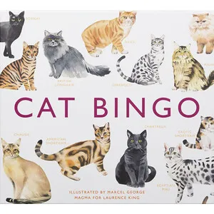 Cat Bingo - Bingo de Gats - Bingo de Gatos - Laurence King Publishing