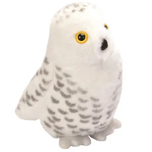 Peluche de Buho Nival / Duc Blanc con Canto - WILD REPUBLIC
