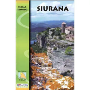 Piolet Mapa 1:10.000. Siurana