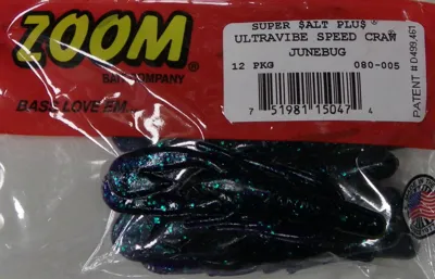Vinilo Ultravibe Speed Craw Junebug 080-005 12UNID - ZOOM
