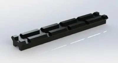 Base Weaver para Escopetas con Banda de 7mm - Poli Nicoletta
