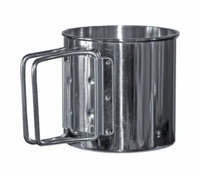 Vaso de Acero Inoxidable con Asas Plegables 0,35 L - Relags