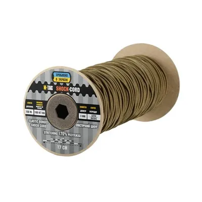 Cuerda Paracord Shock-Cord 3 mm 60 M - M-Tac