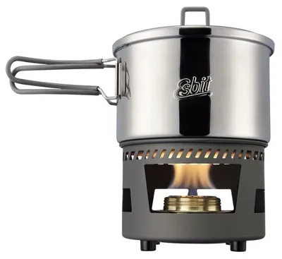 Set de Cocina Olla 1.5L con Estufa de Alcohol - Esbit