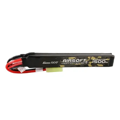 LIPO 7.4V 1500mAh 25C Mini Tamiya 2 Sticks - Genspow