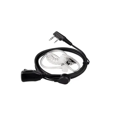Retevis Auricular Transparente Antirruido con Microfono y PTT Conector Kenwood - Otras Marcas