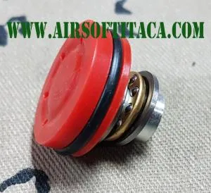 Cabeza Pistón Policarbonato · Rojo