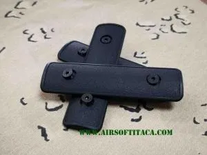 Cubrerailes KeyMod · Negro