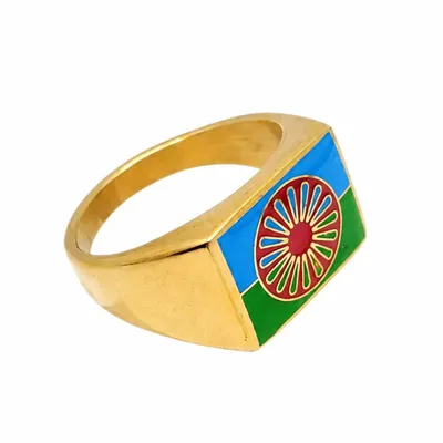 Anillo Bandera Gitana - Foraventure