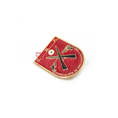 Emblema Metálico Especialista Armamento - Foraventure