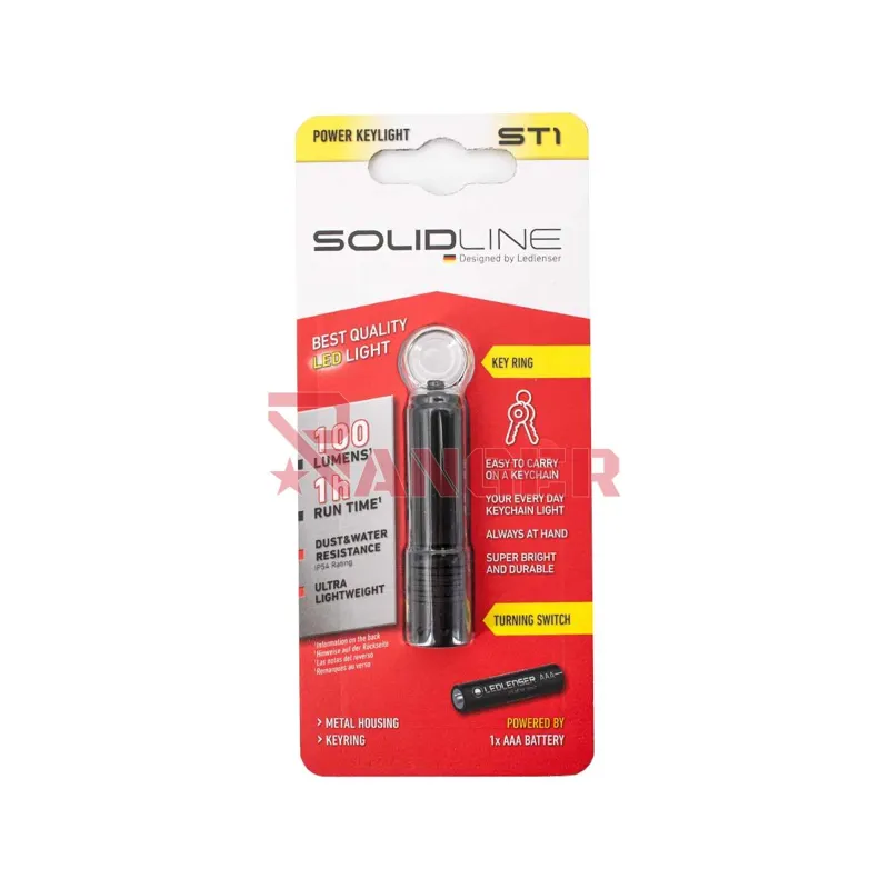 Led Lenser Solidline ST1 · Negro