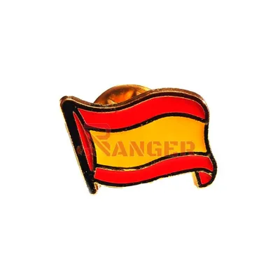 Pin Bandera Ondulada Lisa España - Foraventure