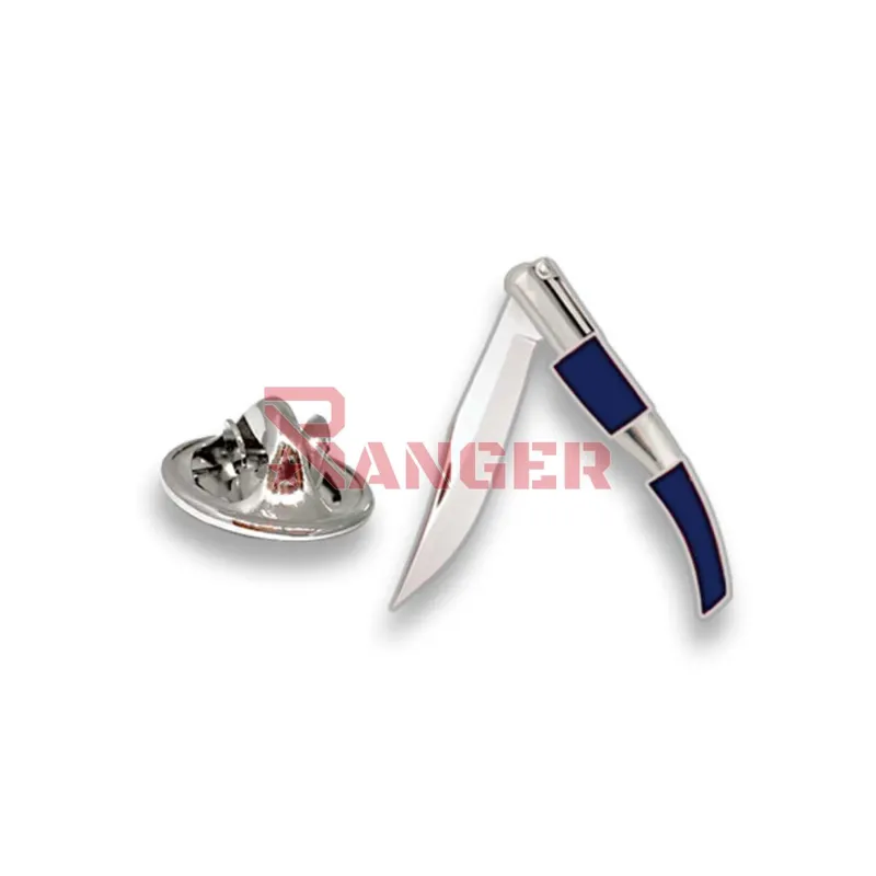 Foraventure Pin Navaja Arabe · Azul plata
