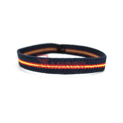 Pulsera España Elastica Estrecha Marino - Foraventure