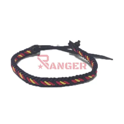 Pulsera España Terminal Cuero Marino - Foraventure