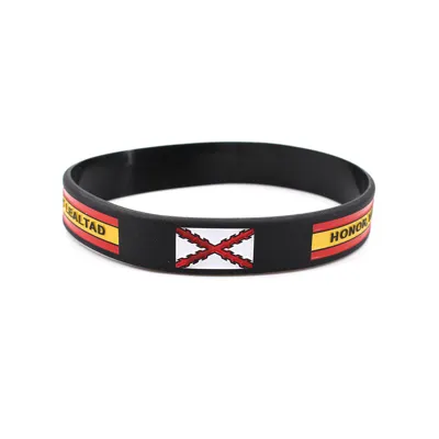 Pulsera Immortal PVC Borgoña - Immortal Warrior