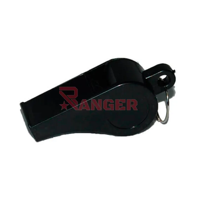 Foraventure Silbato PVC sin Cordon · Negro