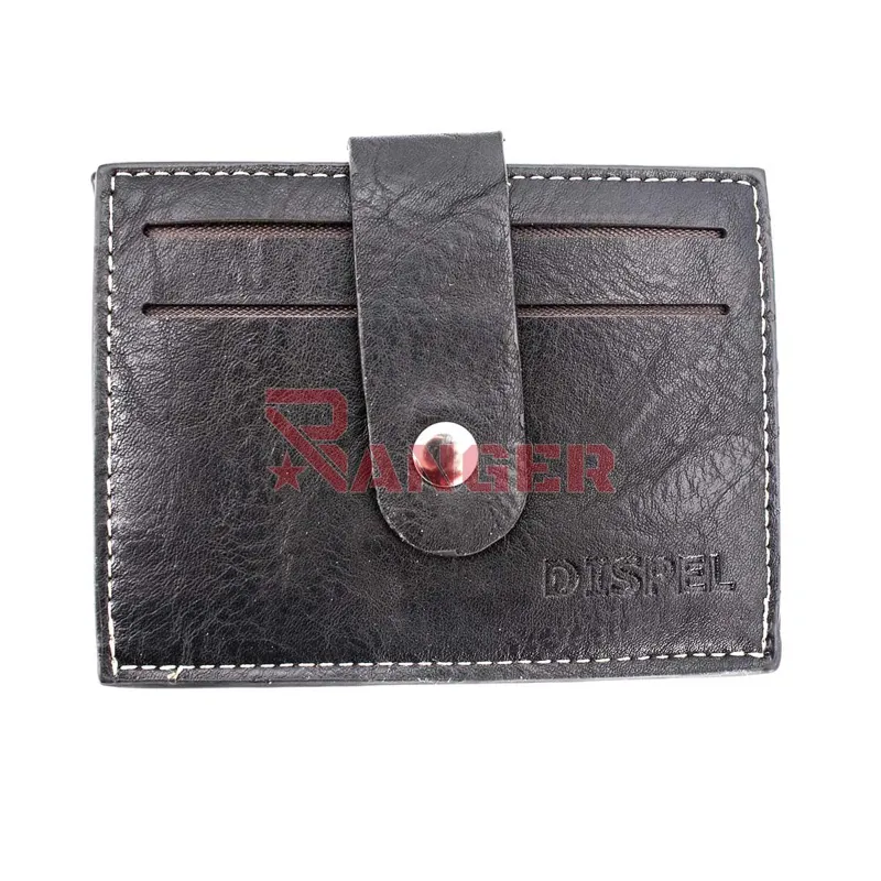 Foraventure Tarjetero Cremallera Moda · Negro