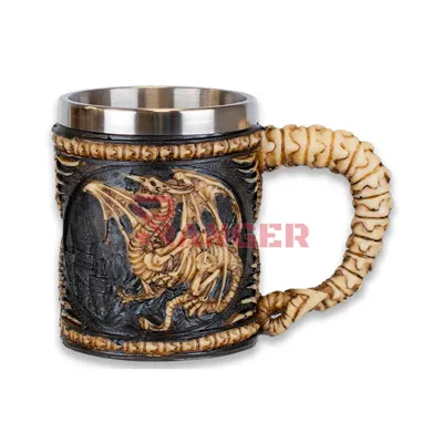 Taza Huesos Dragon - Albainox