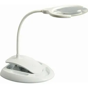 MEDID Lupa con Iluminación LED y Pinza de Fijación