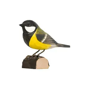 Decobird Figura de Carbonero Común - WILDLIFE GARDEN