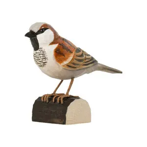 Decobird Figura de Gorrión Común - WILDLIFE GARDEN