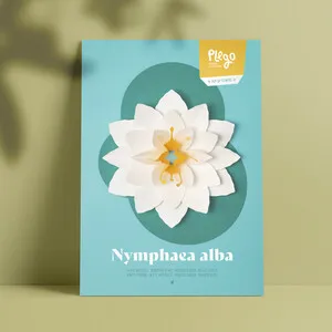 Plego Pop Up Nymphaea Alba (Nenúfar)) - PLEGOPAPER