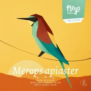 Plegopaper- Figura Recortable de Abejaruco Europeo (Abellerol)