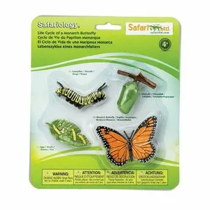 Figuras Ciclo de la Vida - Mariposa Monarca - SAFARI LTD