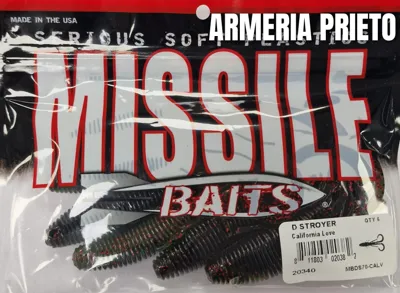 Vinilo Baby D Stroyer California Love 10PCS - MISSILE