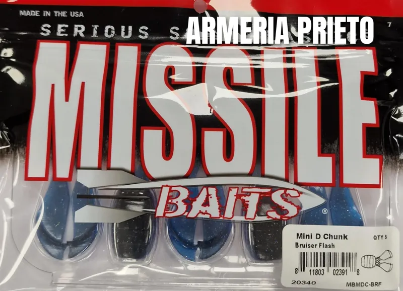 MISSILE Vinilo Mini D Chunk Bruiser Flash 5UNID