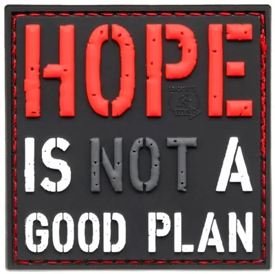 Goma 3D Hope Is Not a Good Plan - JTG