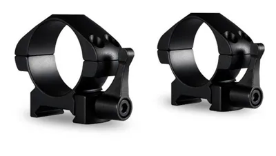 Anillas Desmontables 4 Tornillos 30mm Carril Weaver - Bajas - Bat Vision